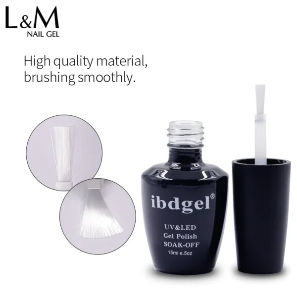 IBDgel Gel Nail Kit - 120 Colors Non-Toxic UV LED Gel Polish for Manicure - Image 6