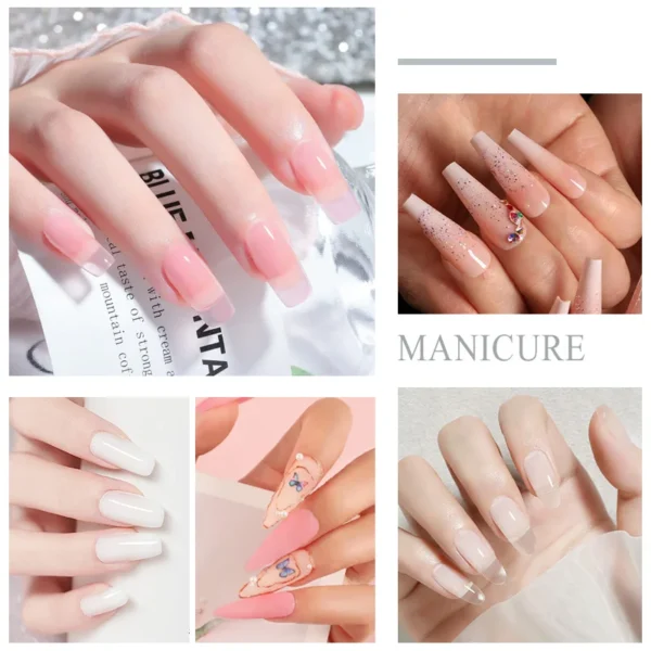 Nail Kit Set Beginner DIY Acrylic Manicure 3D Nail Art Tools - Image 6